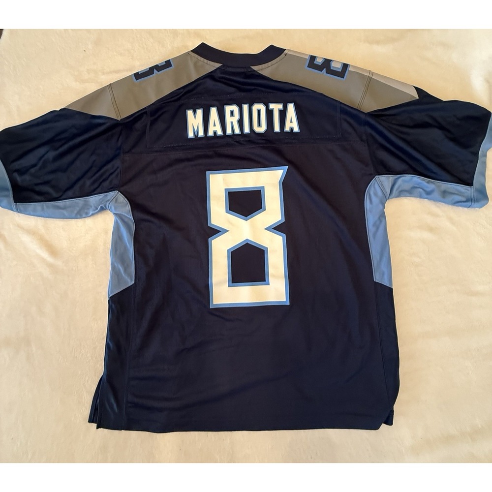 Marcus Mariota Tennessee Titans Nike On Field Jersey NFL‎ Mens Medium Football
